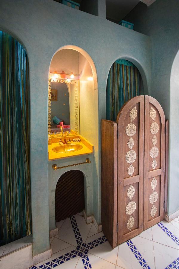 Riad La Lune De Marrakech Marrakesh Bagian luar foto