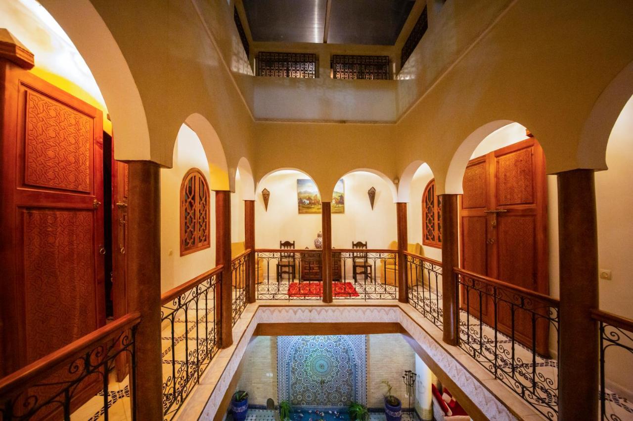Riad La Lune De Marrakech Marrakesh Bagian luar foto
