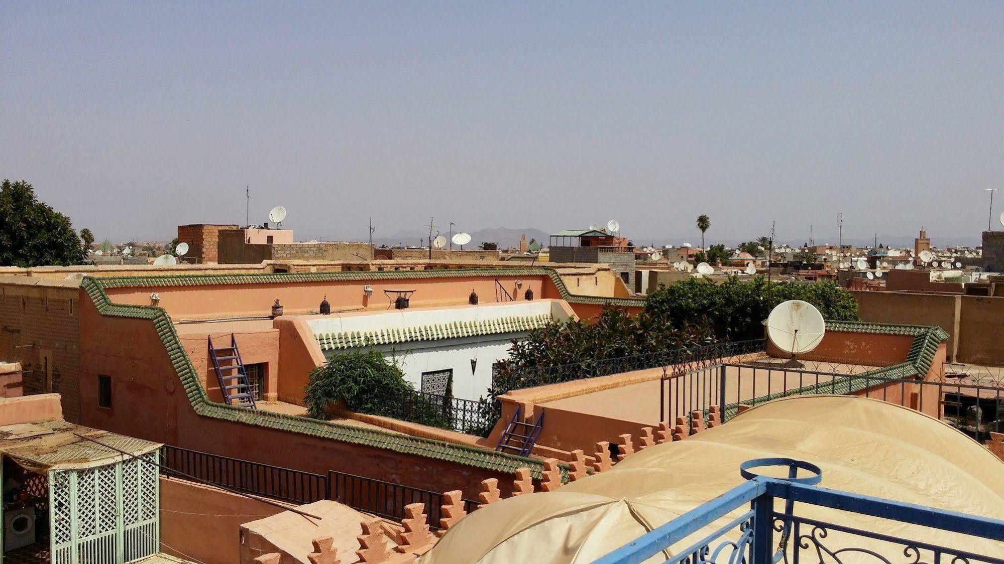 Riad La Lune De Marrakech Marrakesh Bagian luar foto